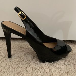 Black peep toe Jessica Simpson Heels